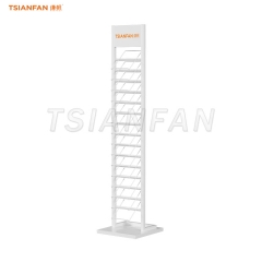 SRL003-Engineered stone showcase units flooring display tower shelves