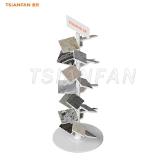 SRL010-Rotating granite stone display stand with color of your choice