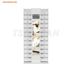 SRL088-durable quartz stone stand sample display stand