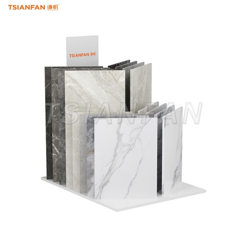 CE056-Interior design studio tile storage racks