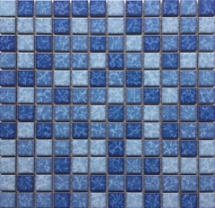 Blue Swimming Pool Porcelain Tile CPT123
