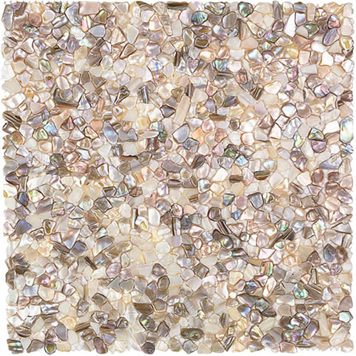 Rust Pearlized Backsplash Tile Mother of Pearl Mosaics MPT18