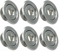 Sprinkler escutcheon 3/4 Inch （6pack）