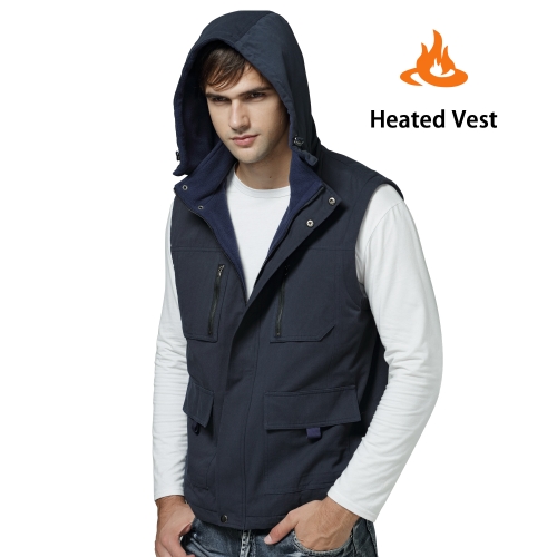 Rabbitroom Electric Warmer Rechargeable Heated Vest With 3 Heat Settings