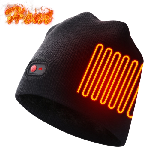 7.4V Heated Hat Rechargeable Electric Battery Heating Beanie Scullies Sports Outdoor Recreation Novelty Heat Cap