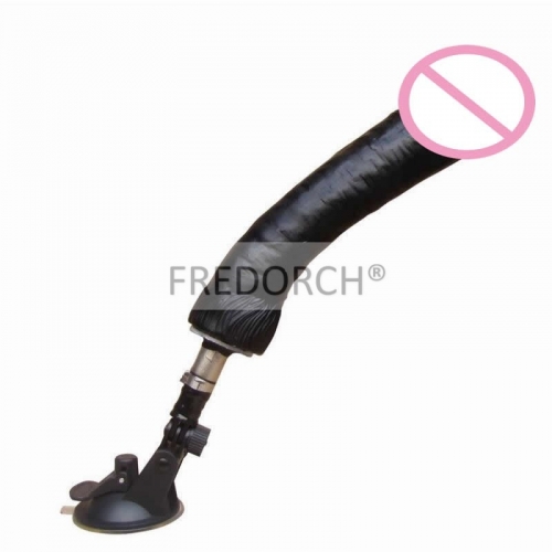 Huge Soft Dildo Female Masturbation Sex Machine Accessories Realistic Big black Dildo (26*5.5cm) Sex Toys For Woman