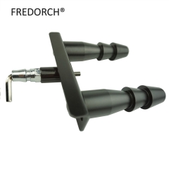 Double Vac-u-Lock Dildos Holder Black Silver Distance Adjustable Quick Connector Sex Machine Accessories sex products