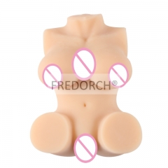 FREDORCH Hi-Quality Full Silicone Sex Dolls With Sexy Butt, Breast and Realistic vagina and Anus, Male Masturbator Toys, Sex Products