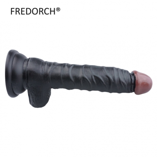 Metal Sex Machine Dildo Attachment Soft Penis 21 cm Length 3.8 cm Width Realistic Touch Feel Cock Sex Toys