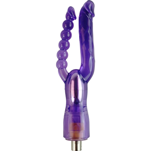 Acessório duplo da máquina do sexo do vibrador, acessório do Stimulator do ponto de G, brinquedos adultos