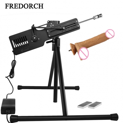 FREDORCH Grand Triangle support Sex Machine Télécommande sans fil avec gode Vac u Lock et connecteur 3XLR super stable F14