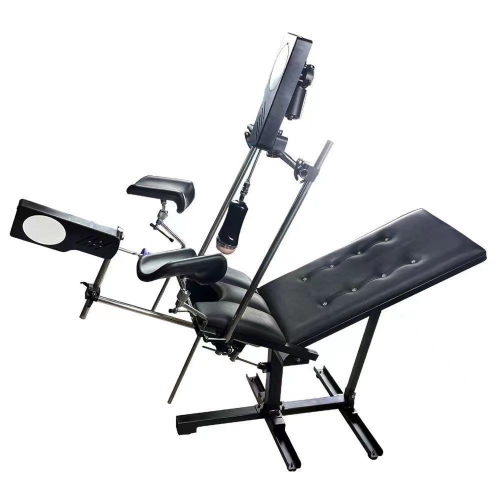 Chaise de sexe BDSM FREDORCH avec 2 machines de sexe, support de torture SM, couples adultes plus pose jouet meubles amusants chaise de fournitures de