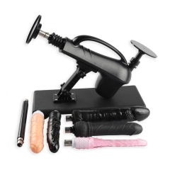 FREDORCH automatique Sex Machine Sex Toys, Machines de poussage pour les hommes femmes,Love Machine Device Gun avec poignée Sucker gode attachements