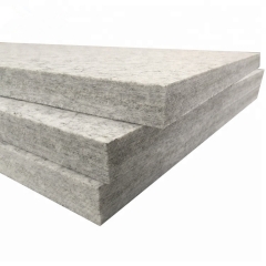 Sound absorption recycled felt wall panels