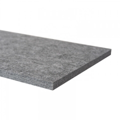 Sound absorption recycled felt wall panels