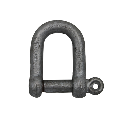 COMMERCIAL TYPE DEE SHACKLES ROUND PIN