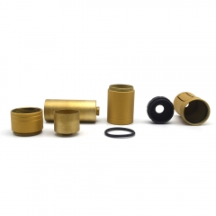 ULTON Quake 18350/18500/18650 Brass Hybrid Mod 24mm