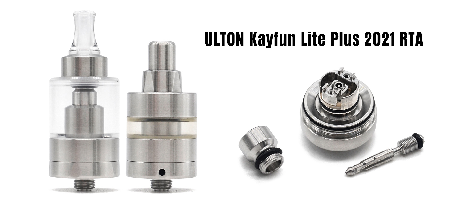 ULTON KF Lite Plus 2021 Style RTA 22mm 2ml/4ml - Silver