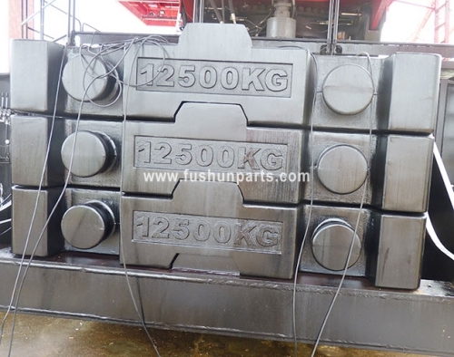 Gray Lron Counterweights For FUWA, SANY, ZOOMLION, XCMG Crane