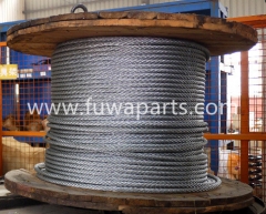 Crane Derricking Wire Rope 6*29FI+IWR-20mm-1960 Suitable For FUWA Crane QUY80