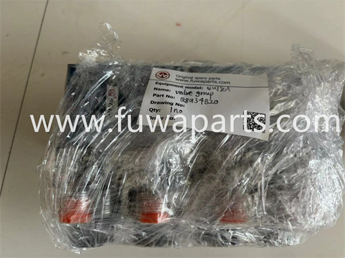 Hydraulic valve block group, Q8013-4B-2/0,Q8013-4B-3/0,Q8013-5B-1/0, Q8013-5B-2/0,Q8013-5B-3/0,for FUWA QUY80 Crawler Crane