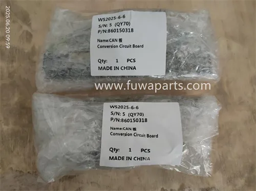 Clear plastic bags containing labeled CAN conversion circuit boards