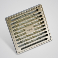 Aifol 4 Inch Bathroom Tile Insert Anti-odor Floor Drain Grate