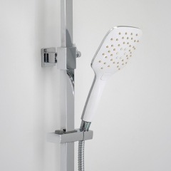 Aifol 3 Function Brass High Pressure Showerhead Fixed and Handheld System Shower Head Set