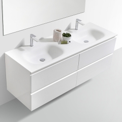 Aifol  48-Inch High Quality Moistureproof Single Basin Wall Hanging Bath Vanity