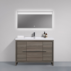 Aifol 48 inch Luxury Floor Soft Closing Melamine Bathroom Furniture