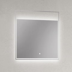Backlit 24 Inch Cheap Bath Wall Decor Smart LED Light Up Mirror