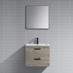 Elsa 24 inch Wall Mounted Bathroom Floating Furniture Cabinet