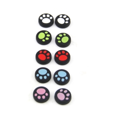 Switch Joy-Con Joystick Cat Paw Pattern Silicon Caps 2PCS/5 colors