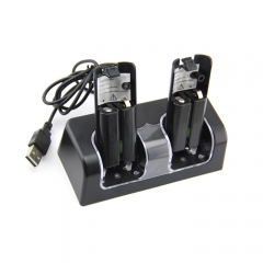 WII Remote Controller Dual Charging Station/Black