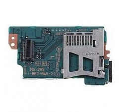 Original Pulled PSP 1000 MS-299 Memory Stick Slot/WiFi Board