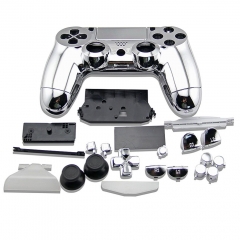 PS4 Controller 2.0 Replacement Shell/electroplate Silver