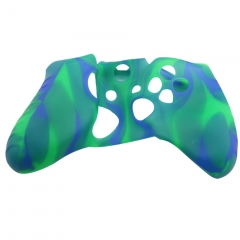 Silicone Case for Xbox One Controller/blue+green