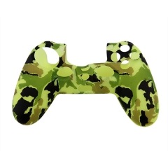 Silicone Skin Case for PS4 Controller/Camouflage green
