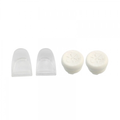 PS4 Controller Extended button Kit/Transparent white +white