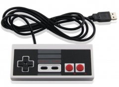 USB NES Wired Controller/Gray/PP bag