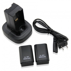 2 Pack Battery Charging Station for Xbox 360 Controller