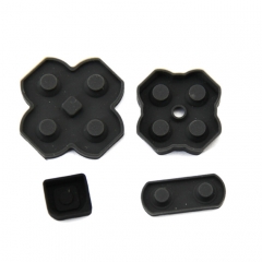 Original Buttons Conductive D-Pad Rubber for 2DS 4-Piece Set