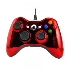 Xbox 360 Wired Controller/Electroplated red