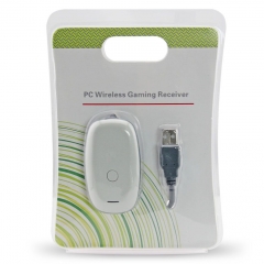 PC Wireless Gaming Receiver for XBOX 360 Console/White