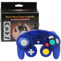 NGC Wired Controller/Crystal dark blue