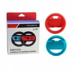 Switch Joy-Con Steering Wheel/Red+Blue