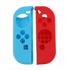 Switch Joy-Con Silicon Case/Red+Blue