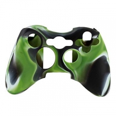XBOX 360 Controller Silicone Case/Camouflage green+black+white