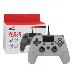 PS4/PC Wired Controller with Sensor Function/Gray