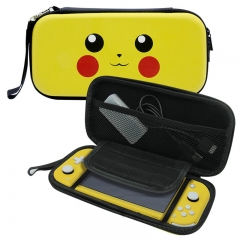 Switch Lite Pikachu Pattern EVA Carry Bag/Yellow/PP Bag